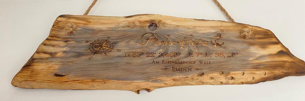 Ferienwohnung Ankerplatz 엠덴 외부 사진